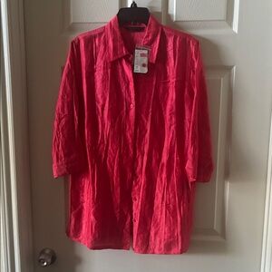 Men's Red Shirt